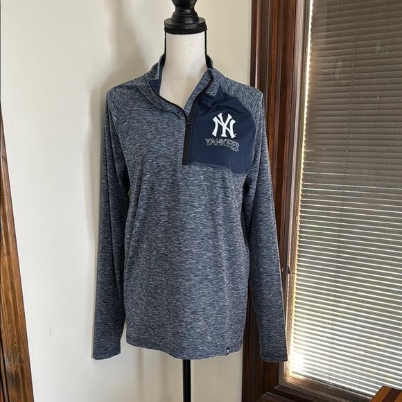 Fanatics | New York Yankees Blue Pullover Size M - Picture 1 of 10